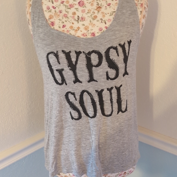 Triumph Tops - Gray Gypsy Soul Women's Tank Top